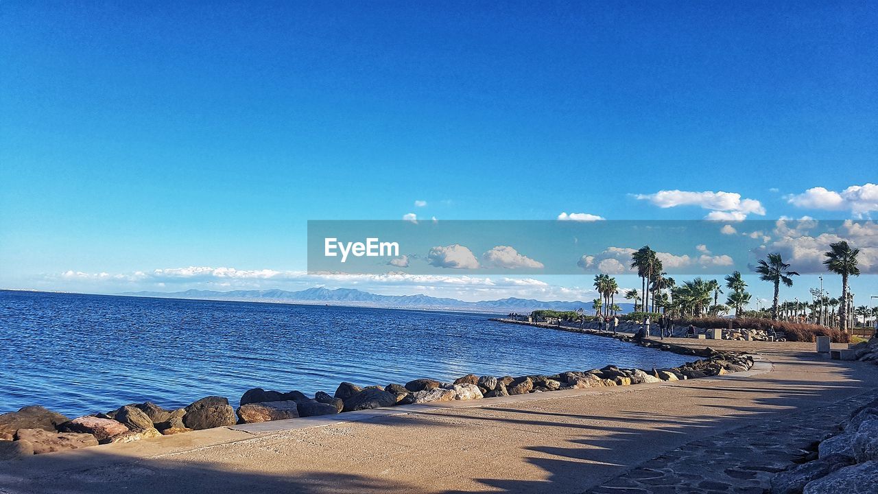 PANORAMIC VIEW OF SEA AGAINST SKY