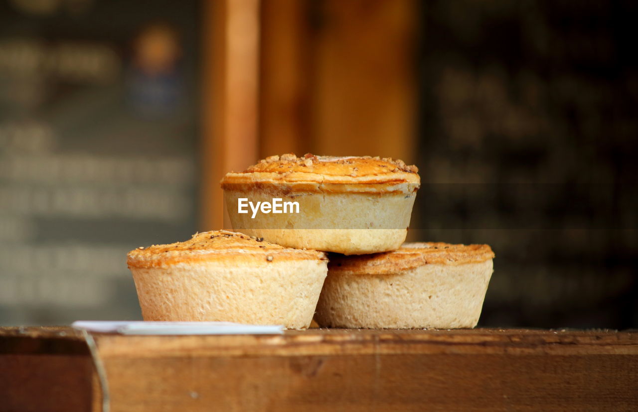 Close-up of cup cakes