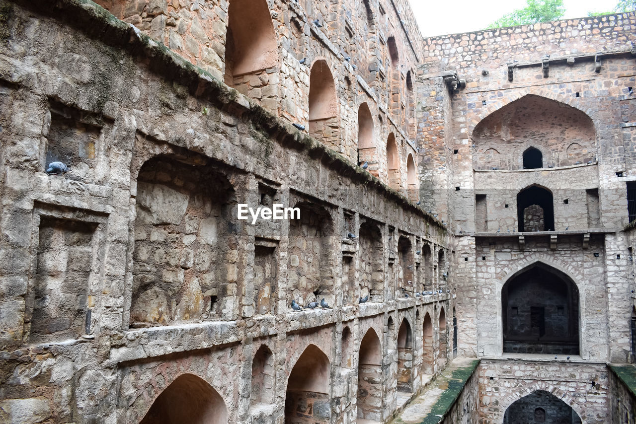 Agrasen ki baoli step well situated in the middle of connaught placed delhi india, old archaeology