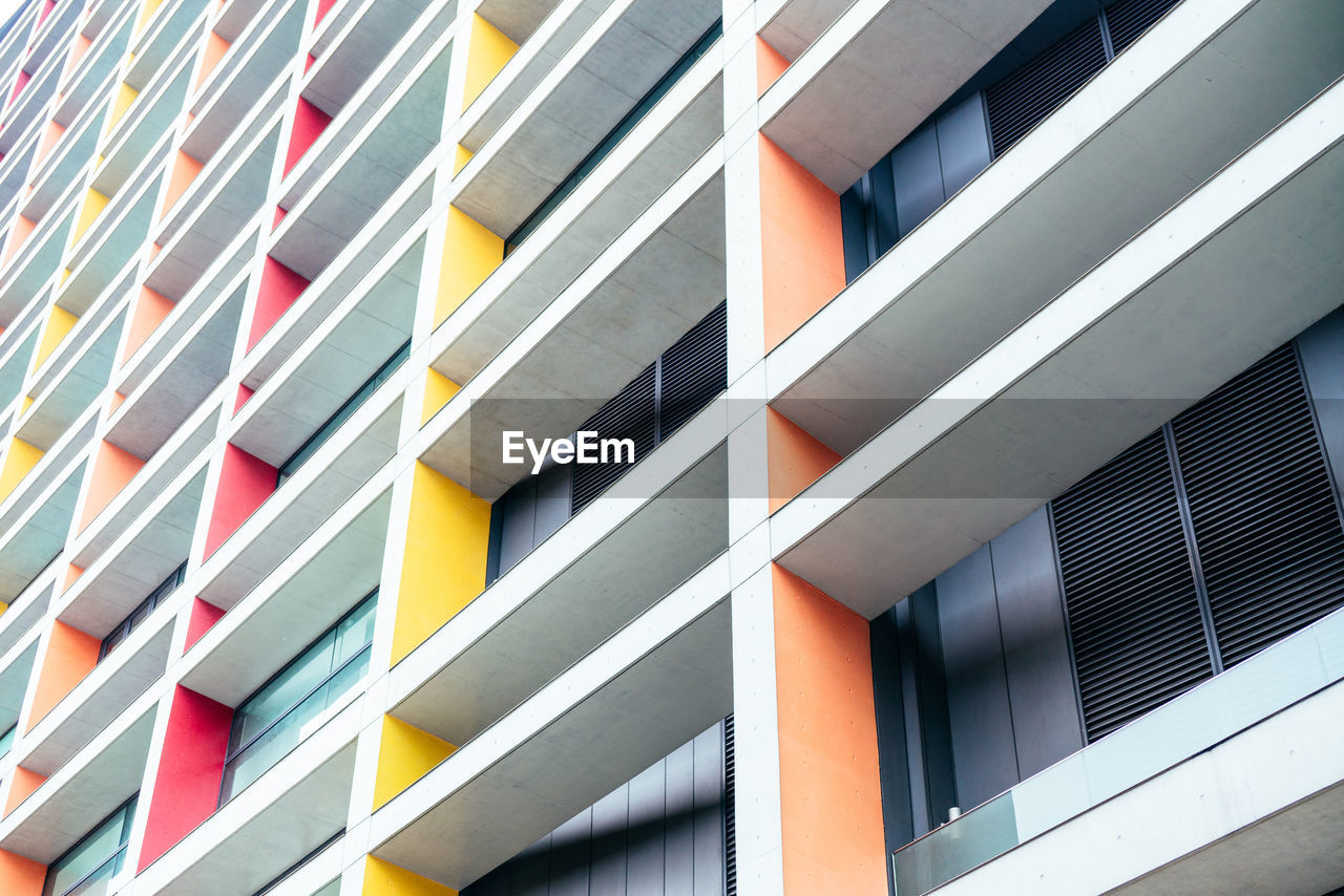 Full frame shot of modern building