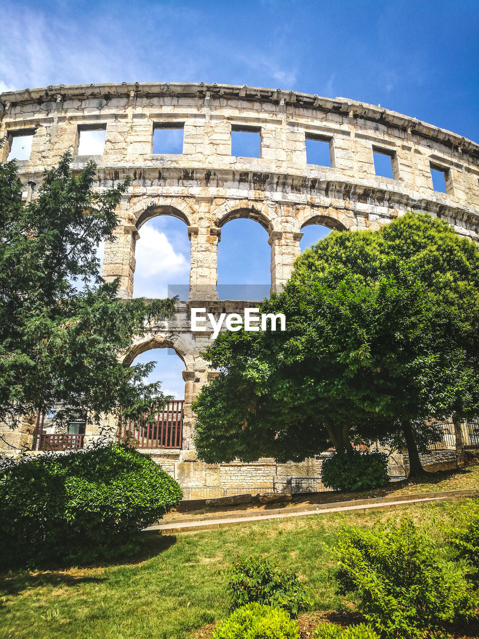 View of historical building against sky