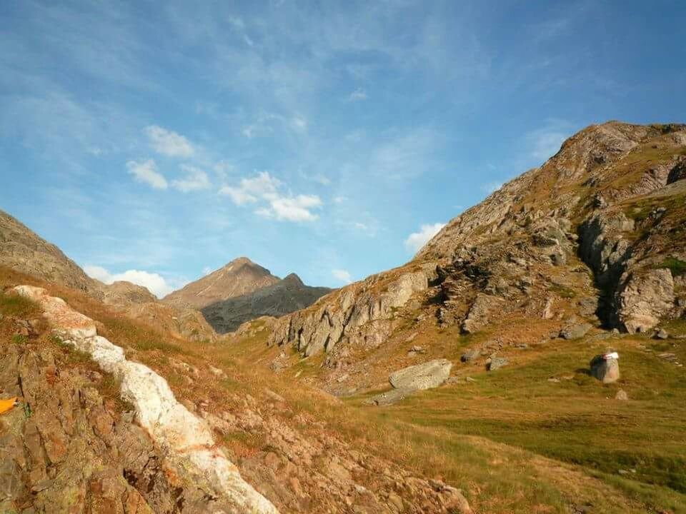 View of mountains against sky