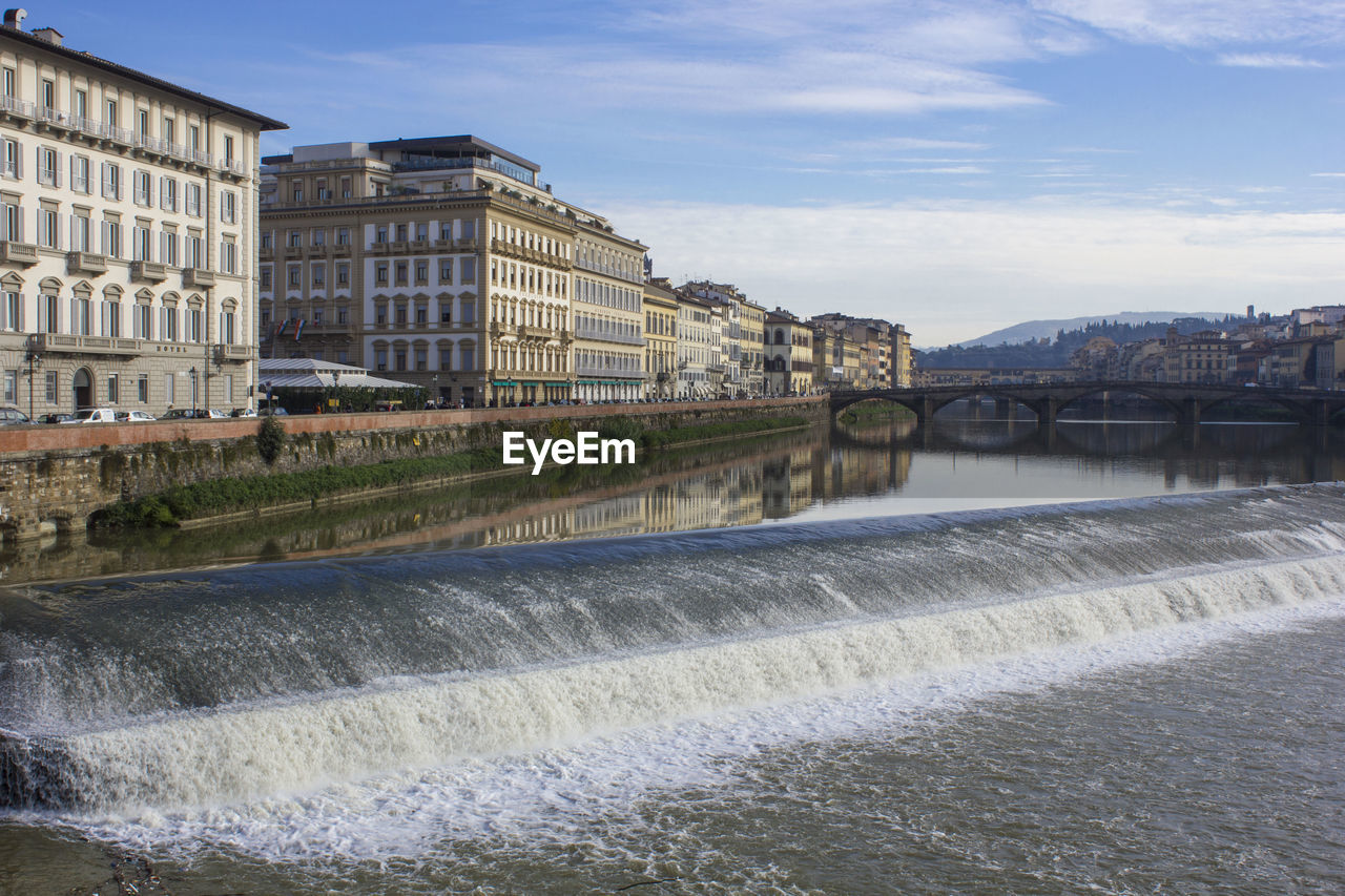 Arno river in florence