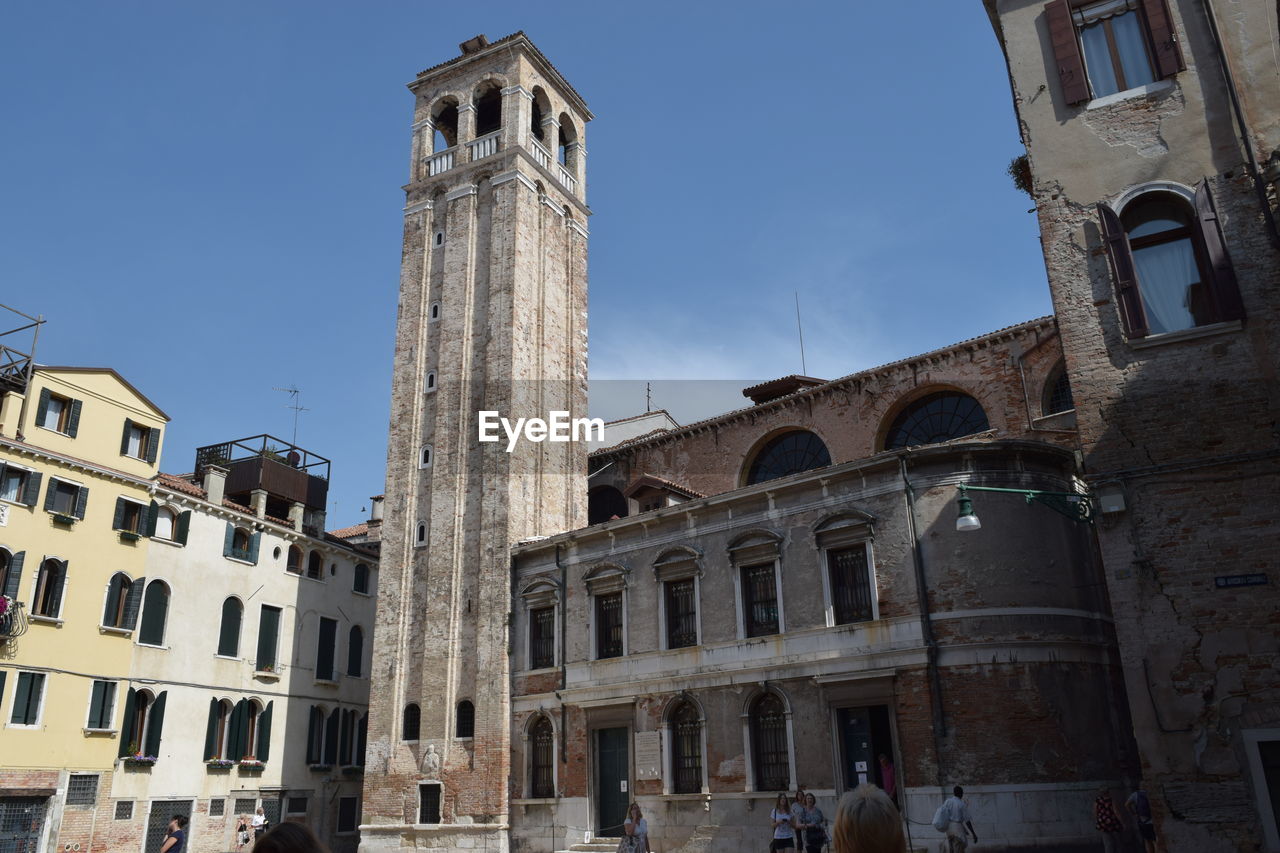 LOW ANGLE VIEW OF BELL TOWER