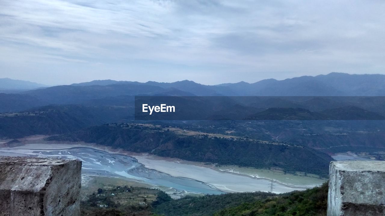 SCENIC VIEW OF MOUNTAIN RANGE AGAINST SKY