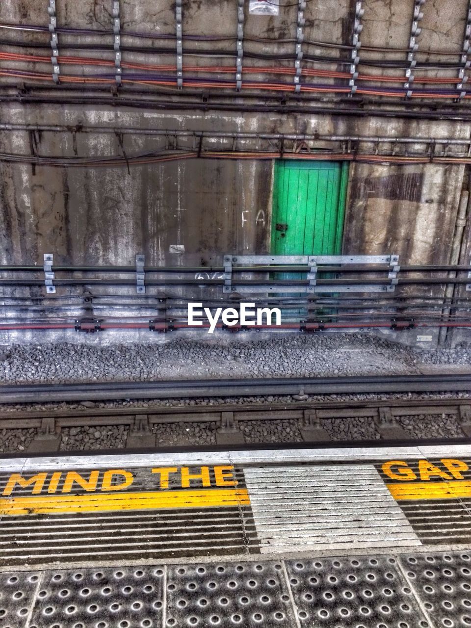 View of tramway at station