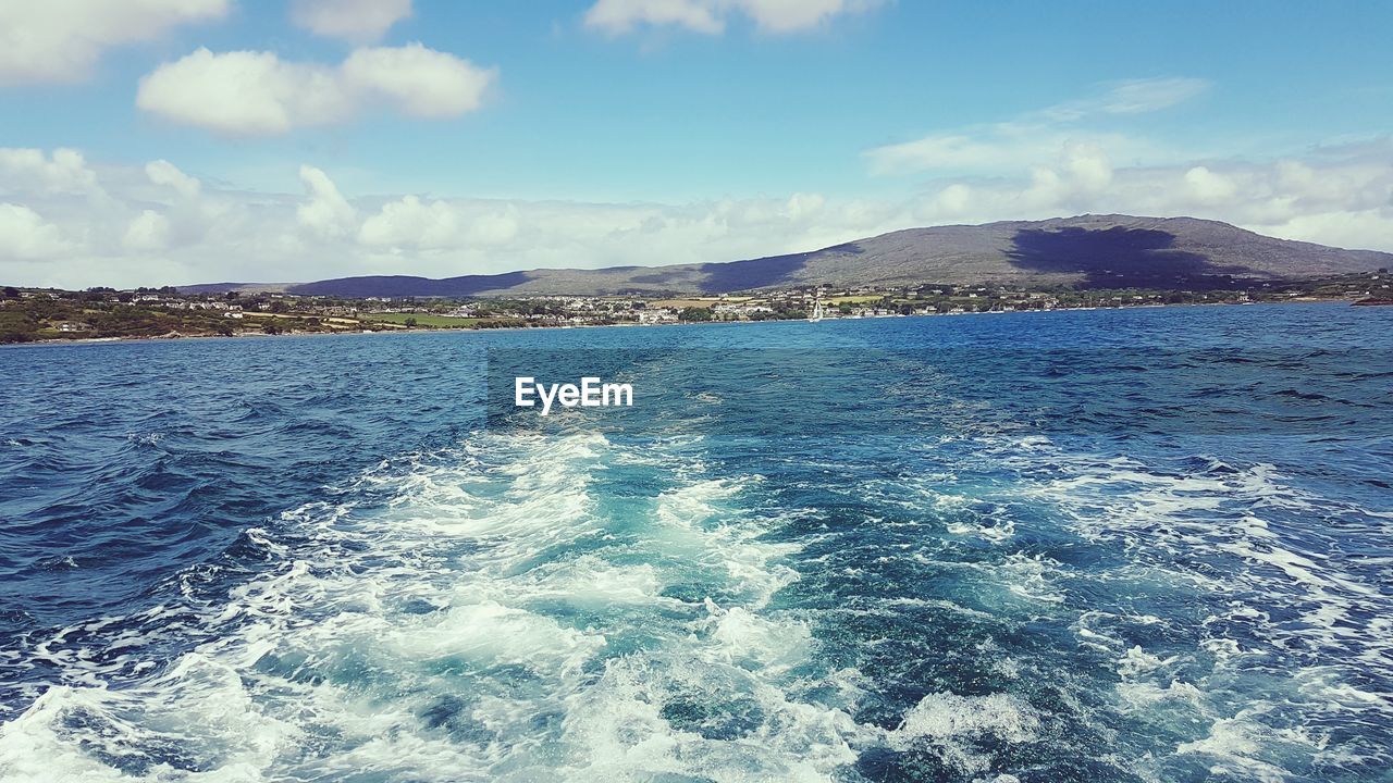 VIEW OF SEA AGAINST SKY