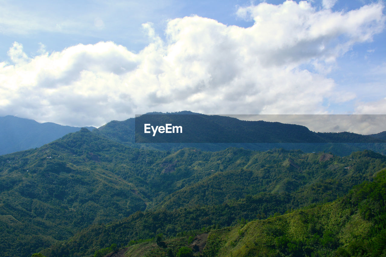 SCENIC VIEW OF MOUNTAIN AGAINST SKY