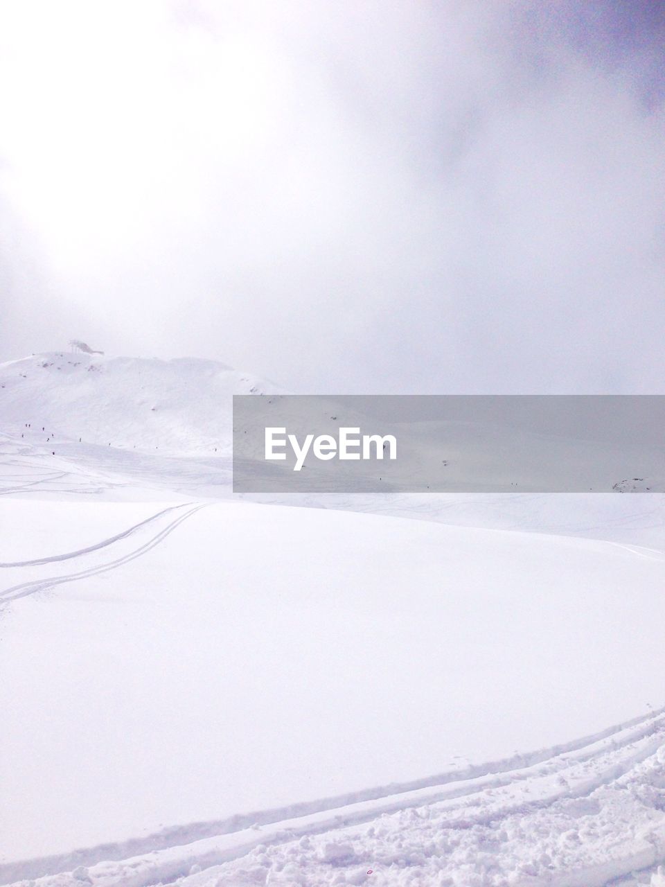 VIEW OF SNOW COVERED LANDSCAPE