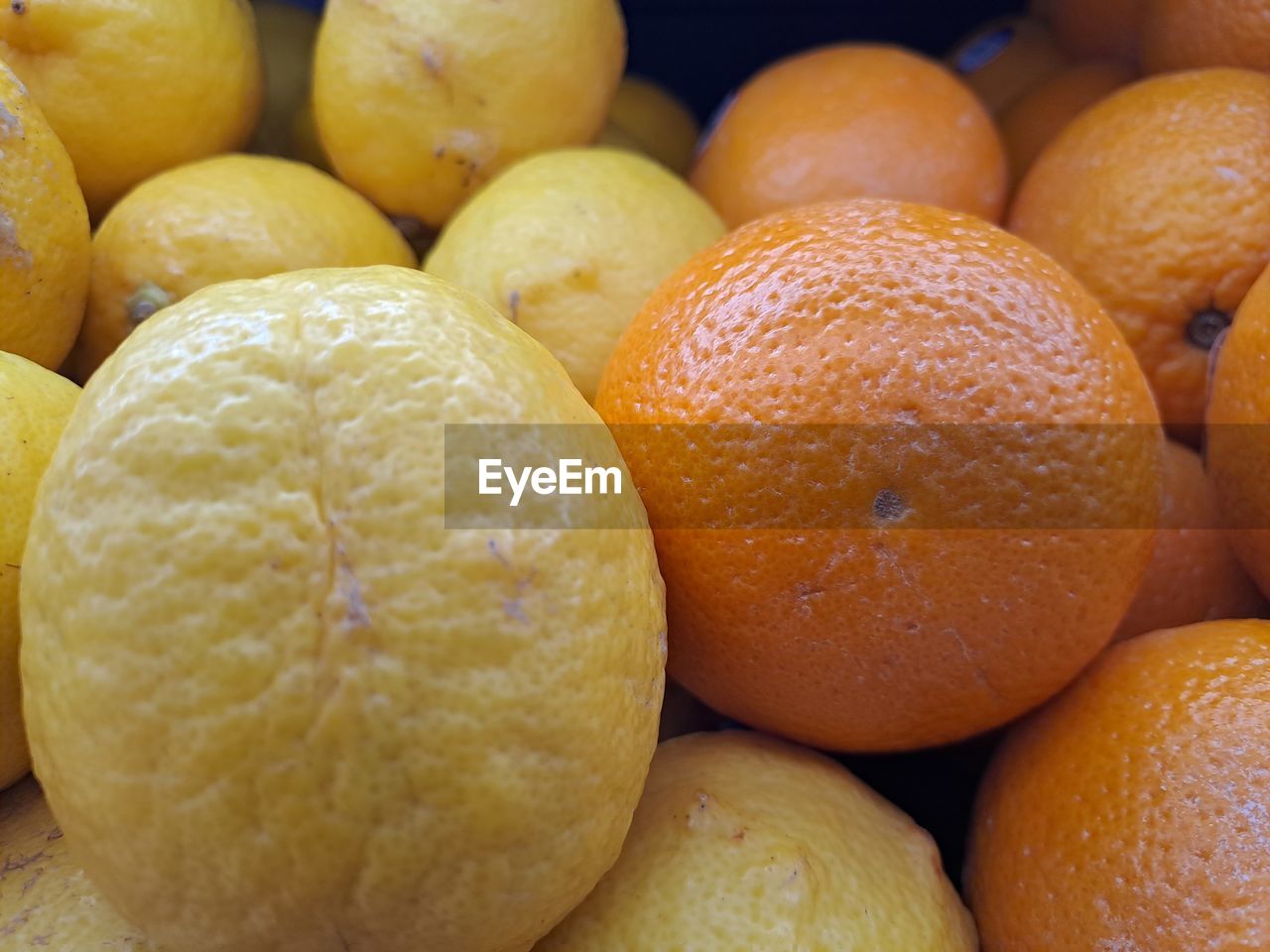 Full frame shot of oranges