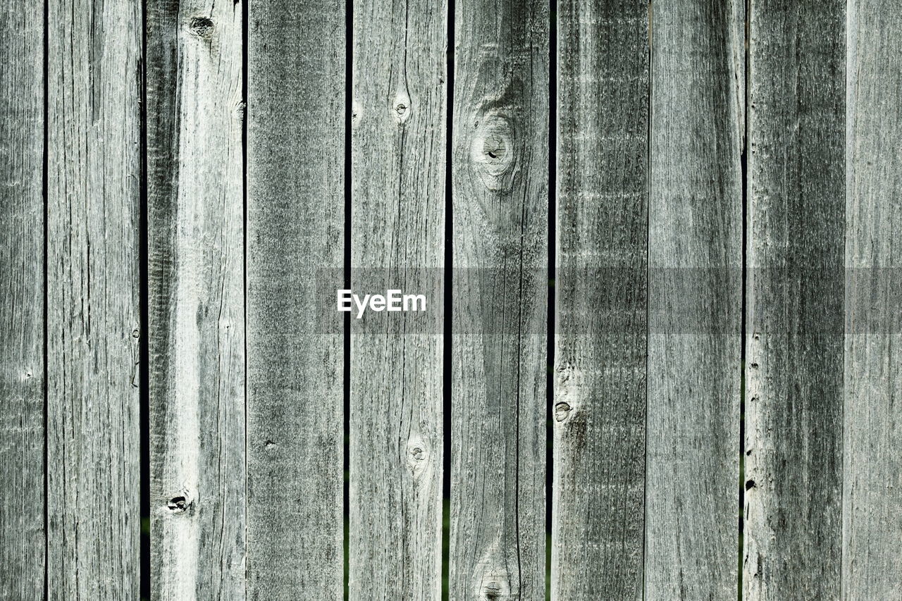 Full frame shot of wooden fence