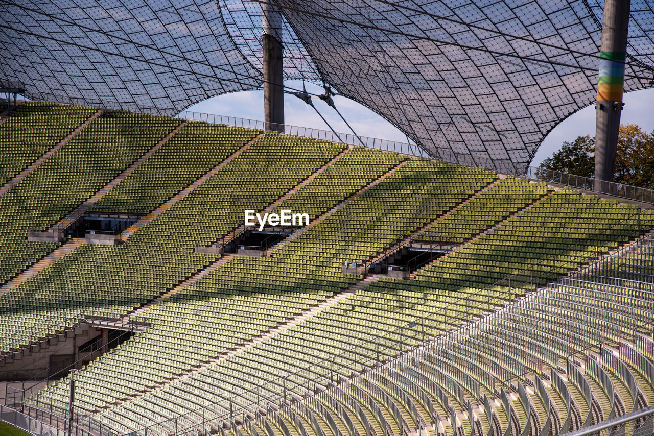 FULL FRAME SHOT OF FENCE IN GRASS