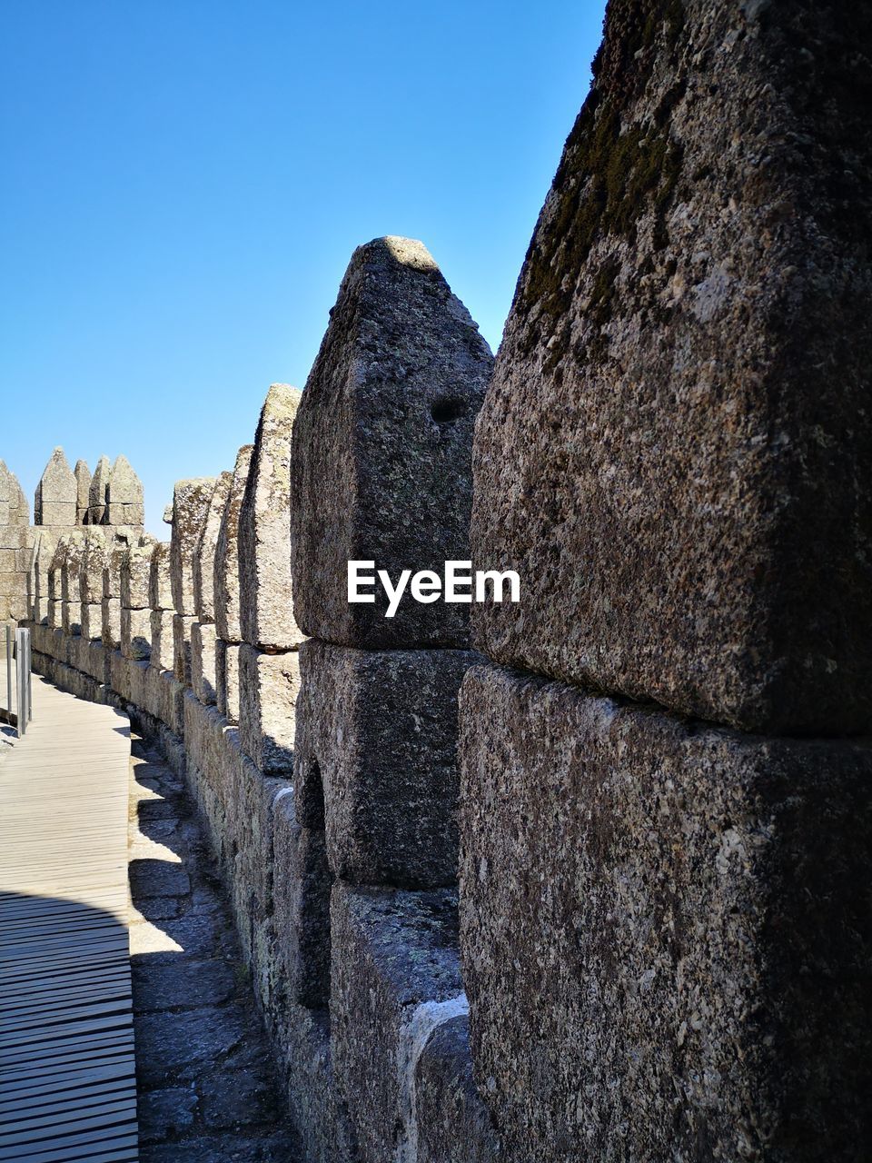 OLD RUIN AGAINST SKY