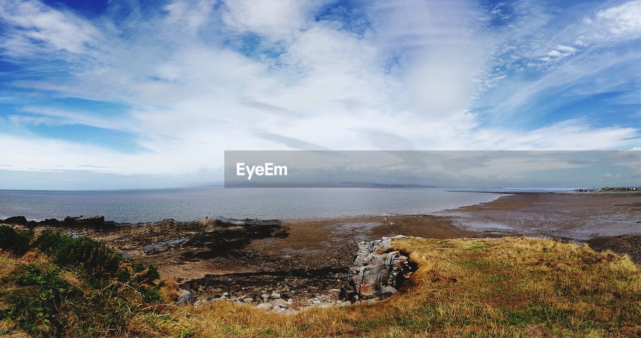 PANORAMIC SHOT OF SEA AGAINST SKY