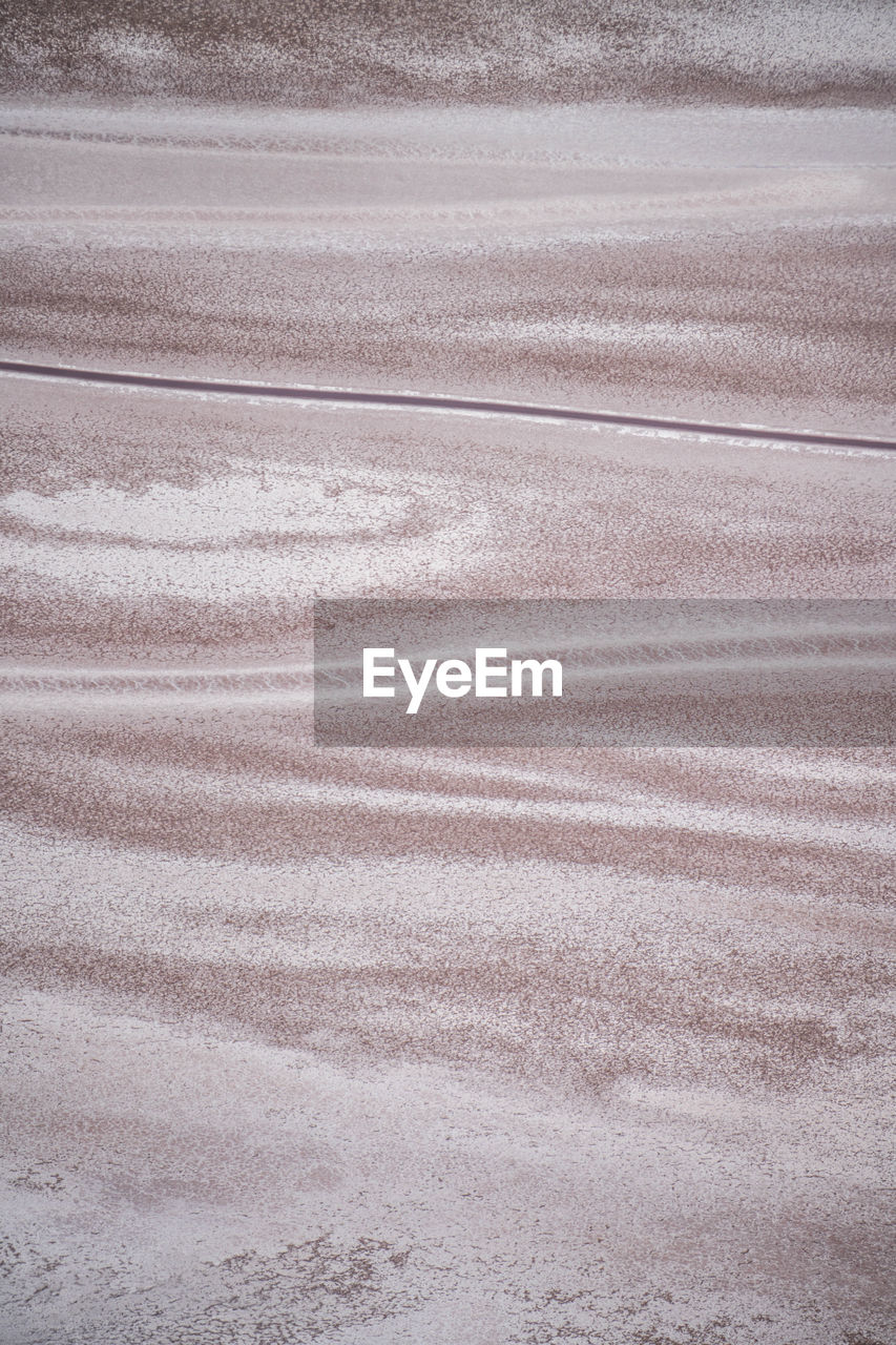 full frame shot of sand at beach