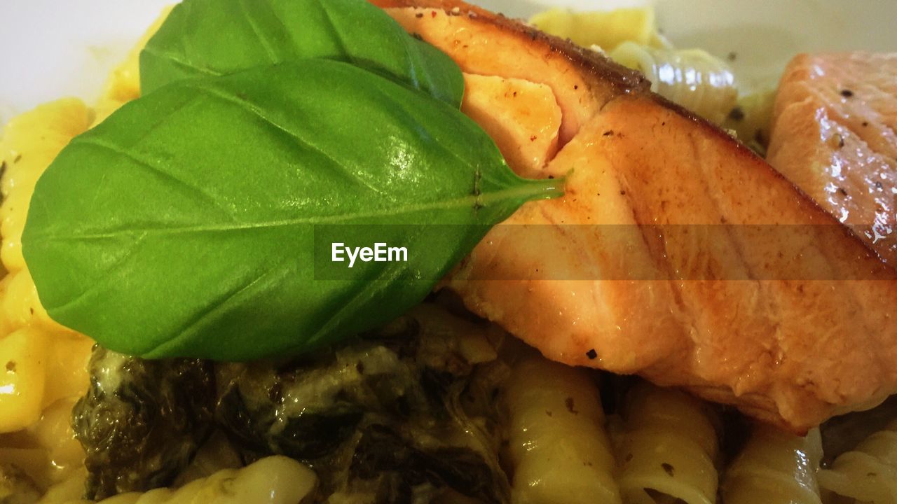 HIGH ANGLE VIEW OF FOOD IN BOWL