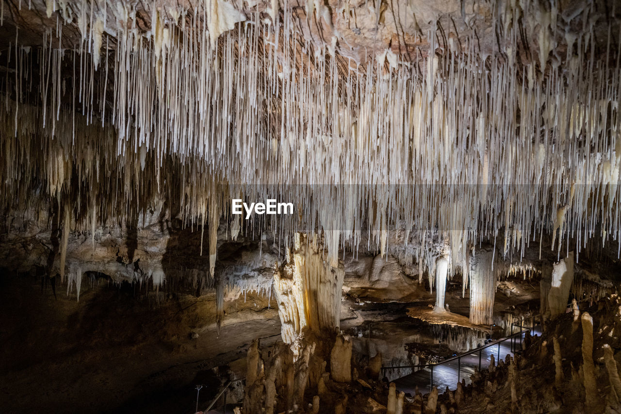 PANORAMIC VIEW OF CAVE