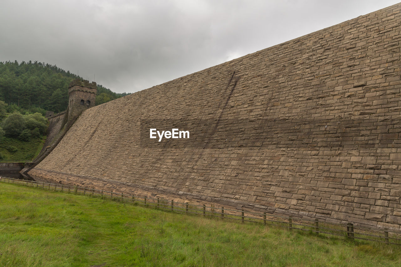 VIEW OF STONE WALL ON FIELD