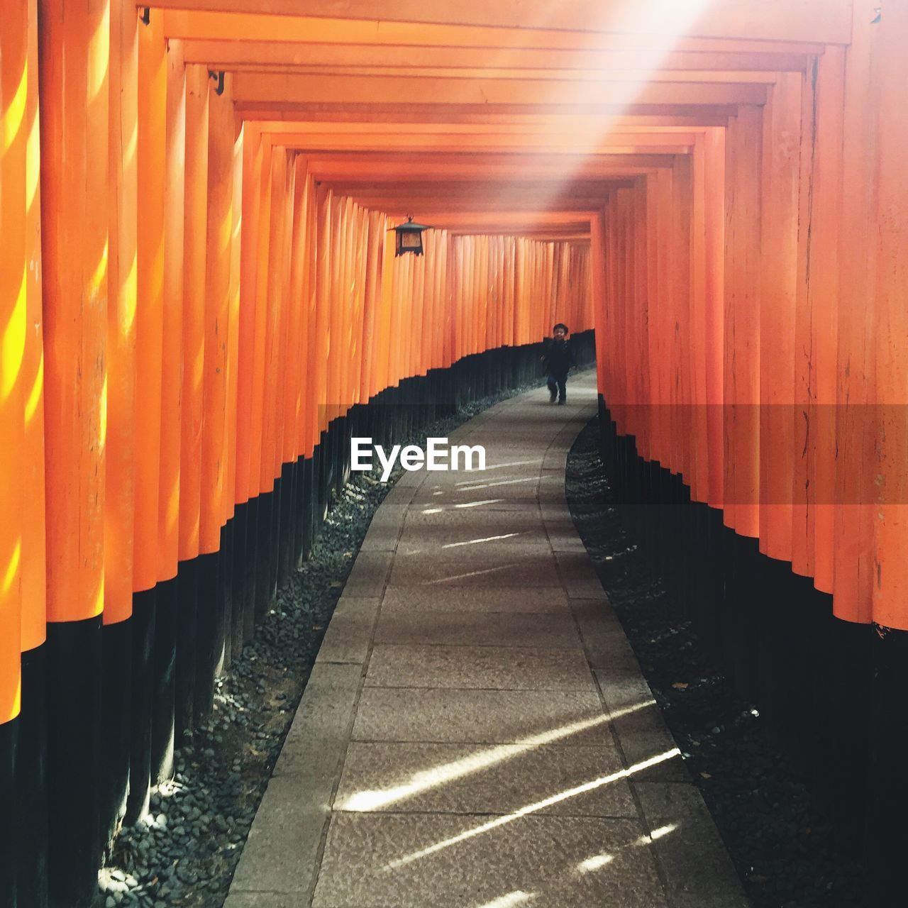 Walkway at fushimi inari-taisha