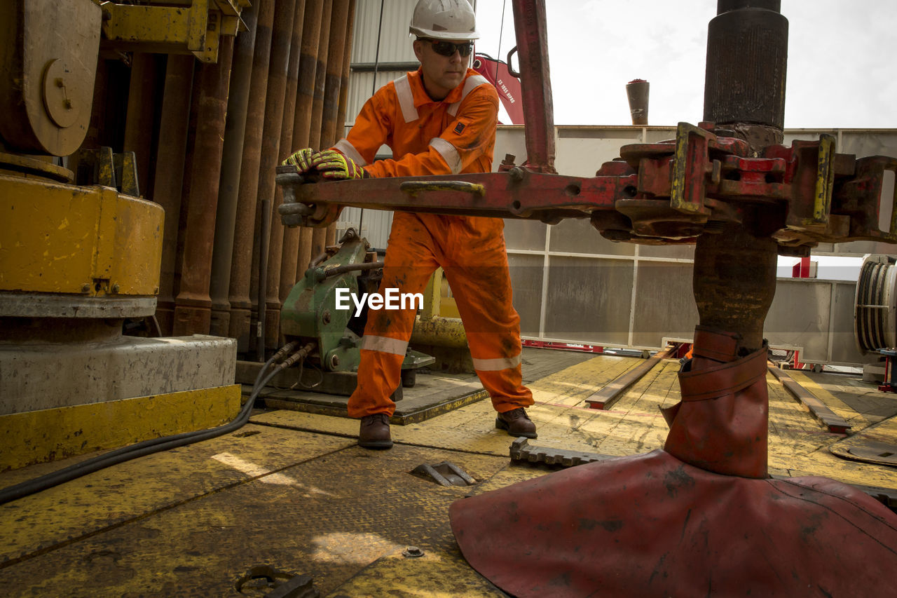 Stavanger norway oil rig worker