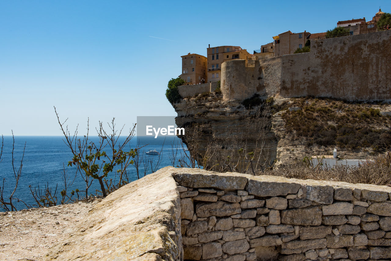 View of fort against the sky