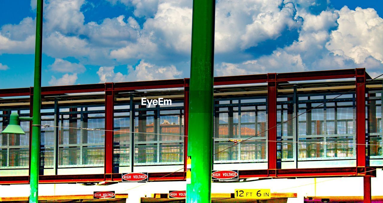 VIEW OF BUILT STRUCTURES AGAINST SKY