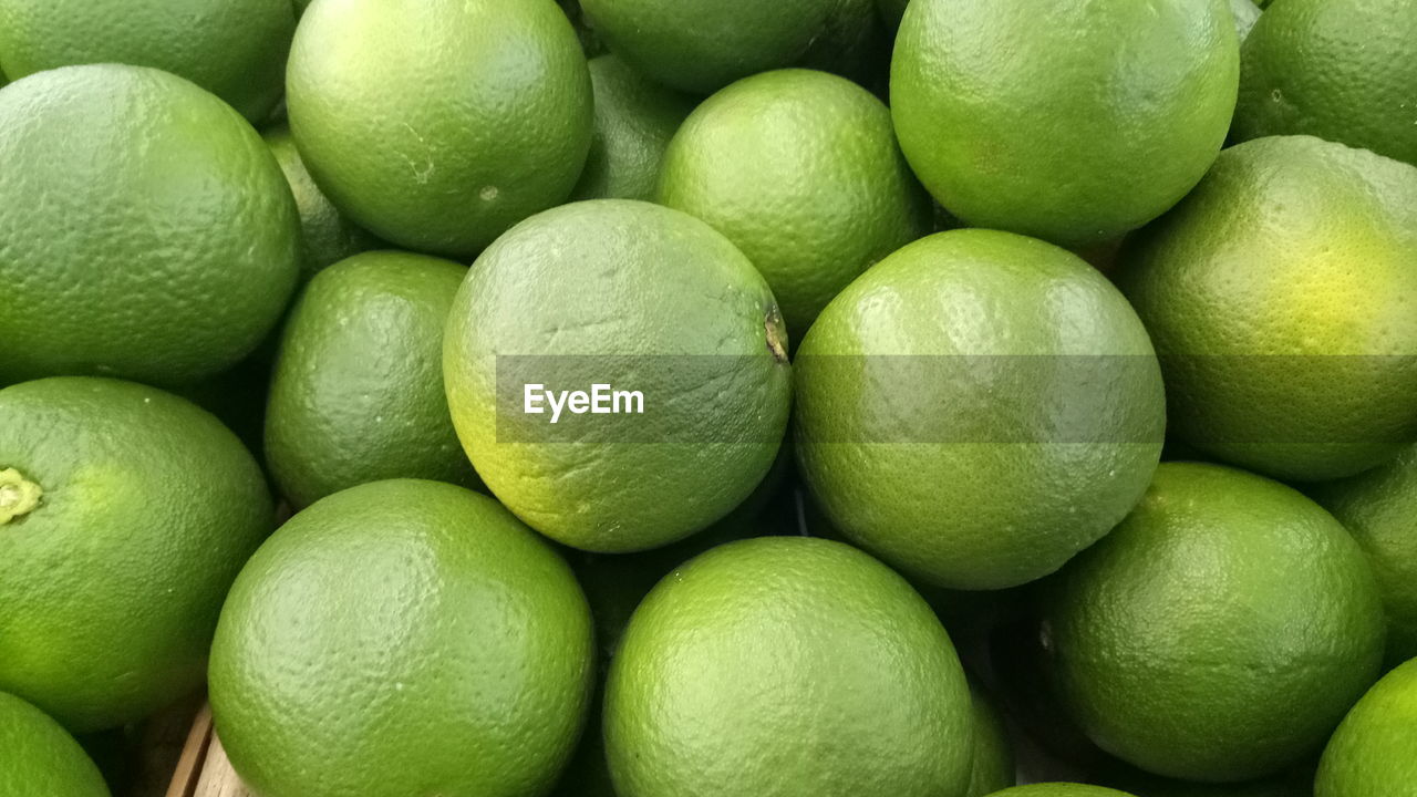 FULL FRAME SHOT OF GREEN FRUITS