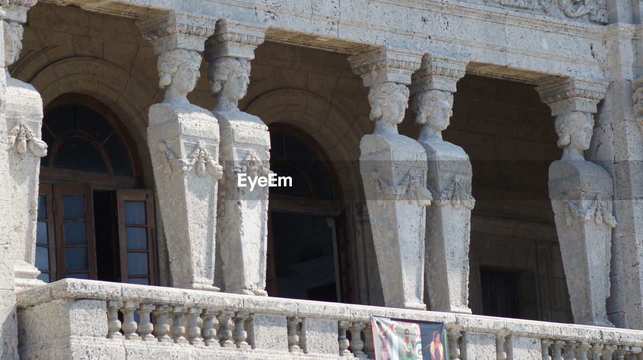 Low angle view of old building