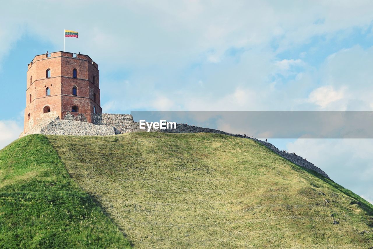 View of fort against sky