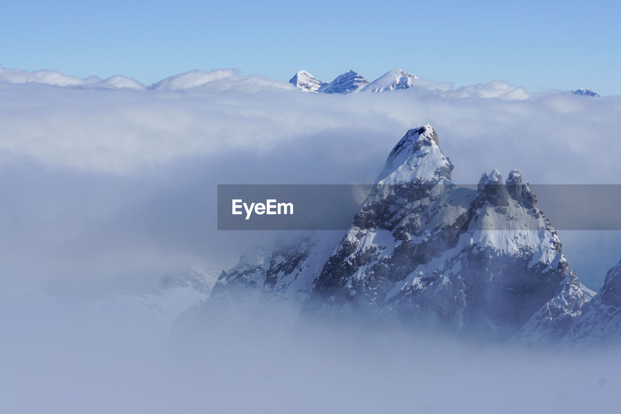 Winter in the dolomites, marmolada