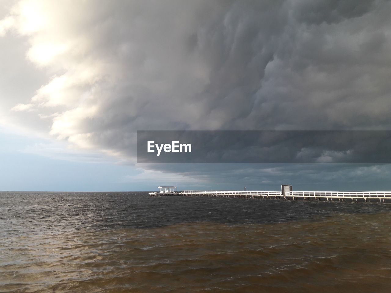 STORM CLOUDS OVER SEA