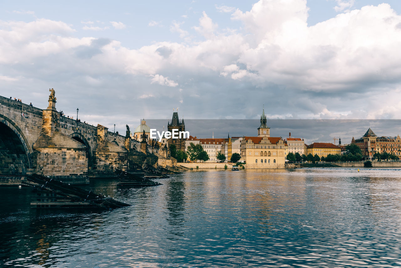 Charles bridge in prague