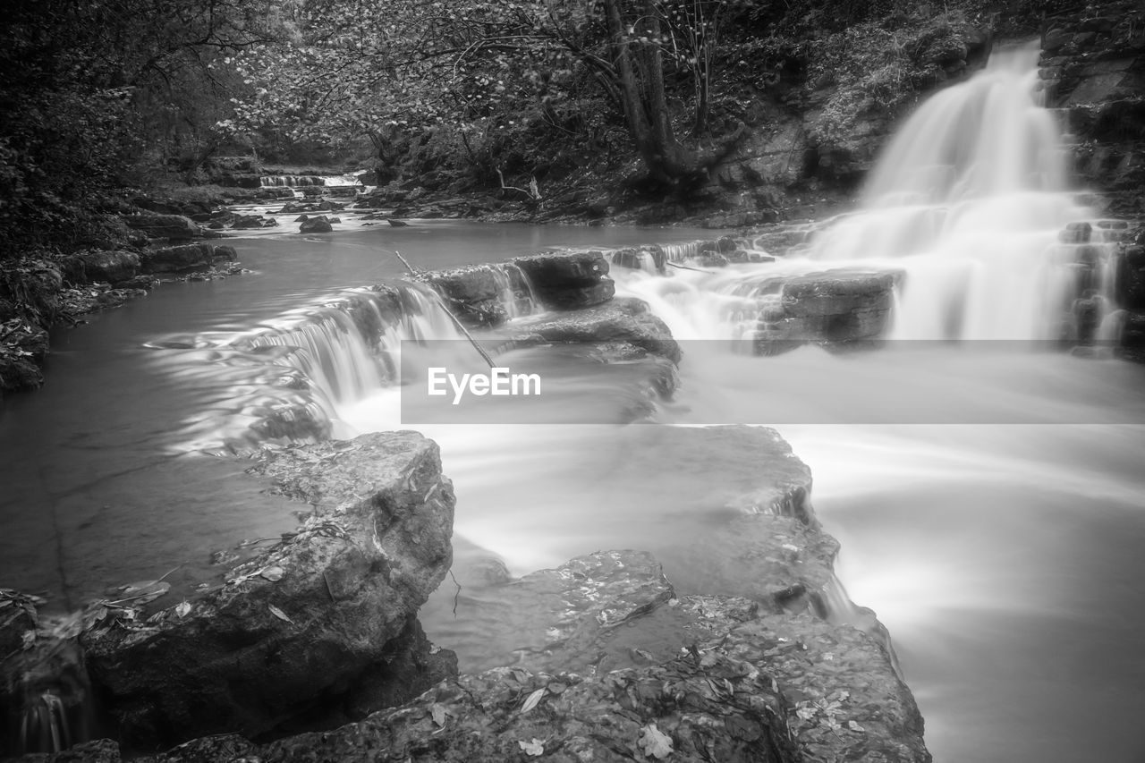 VIEW OF WATERFALL