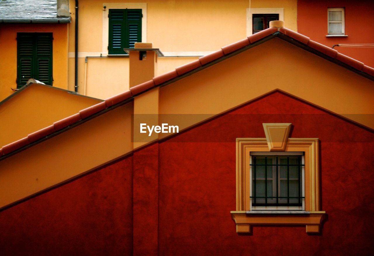 Close-up of house against sky