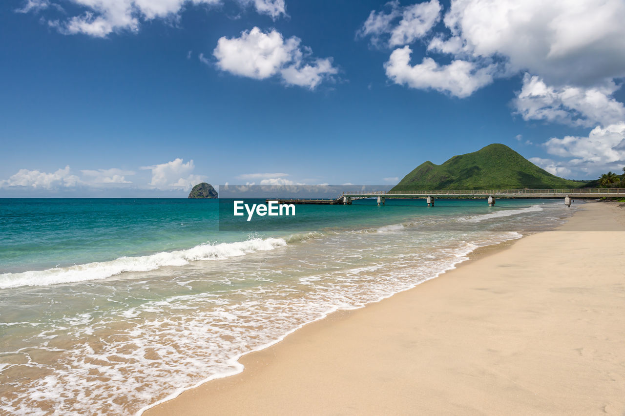 PANORAMIC VIEW OF SEA AGAINST SKY