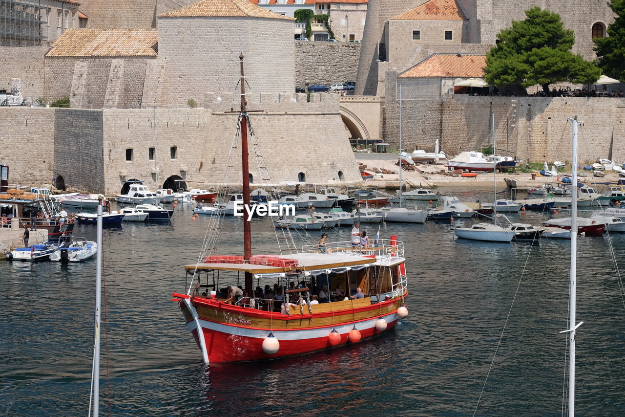 Rudolfo boat, old port, dubrovnik, croatia 2018