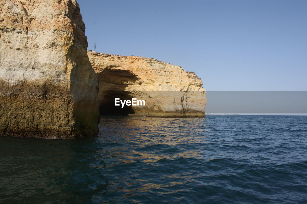 SCENIC VIEW OF SEA AGAINST BLUE SKY