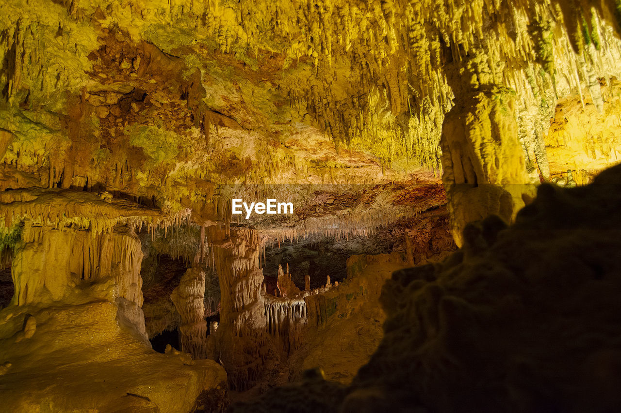 PANORAMIC VIEW OF ROCK FORMATION