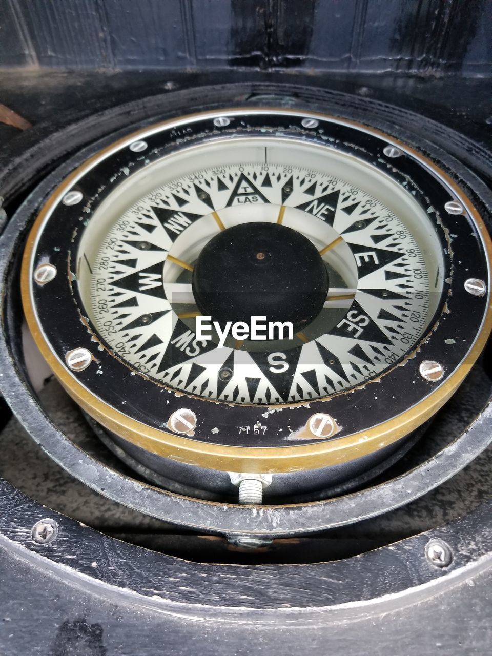 CLOSE-UP VIEW OF CLOCK