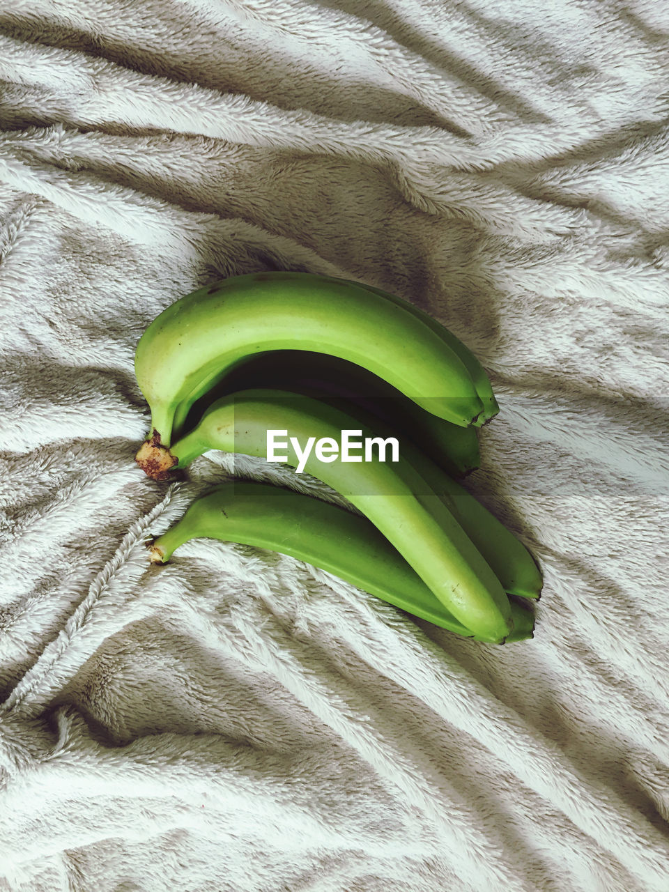 HIGH ANGLE VIEW OF VEGETABLES ON BED