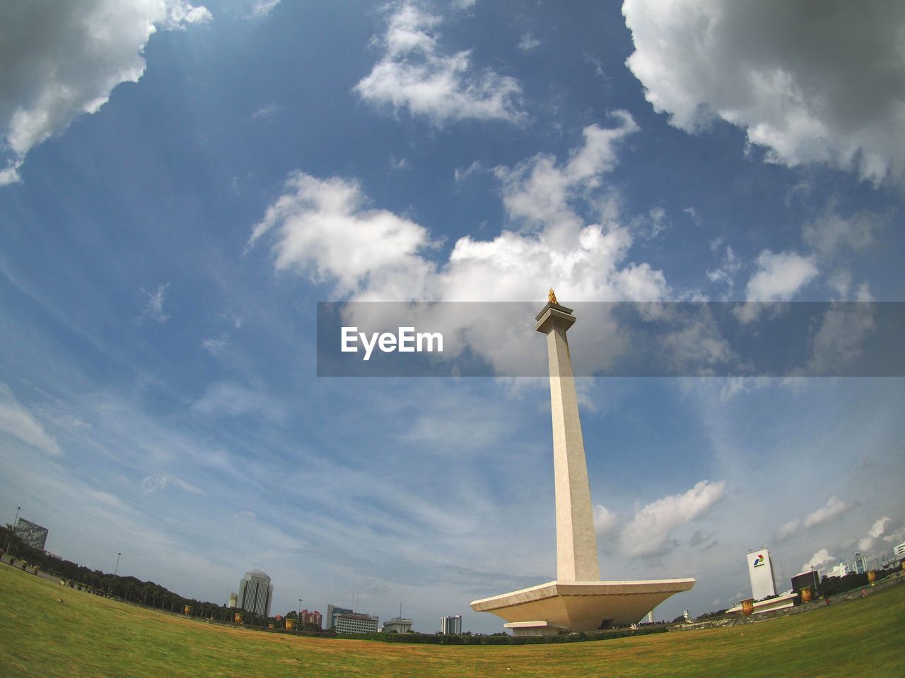 LOW ANGLE VIEW OF MONUMENT