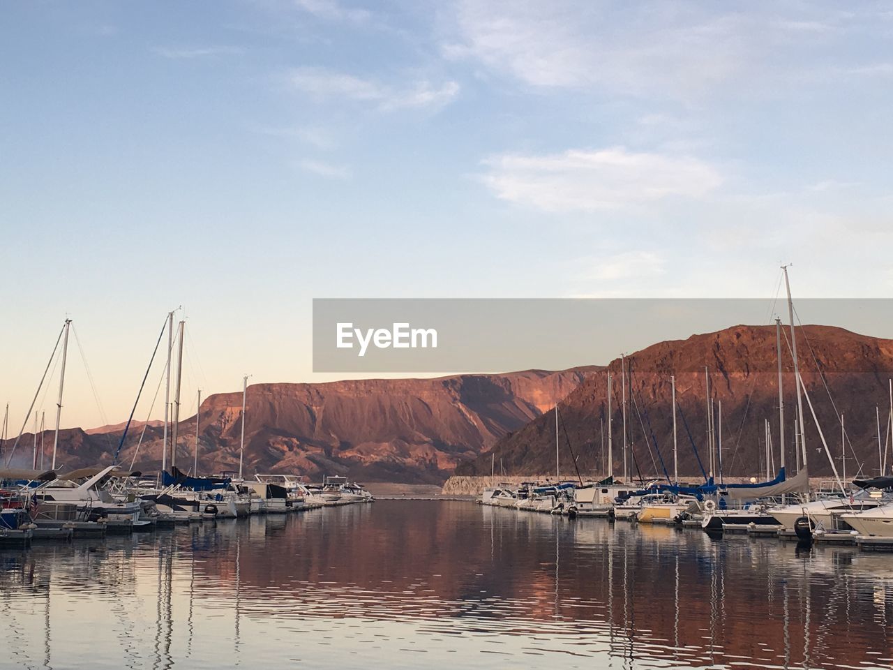 SAILBOATS IN MARINA