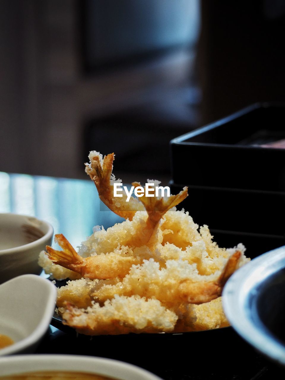 CLOSE-UP OF SERVED FOOD ON TABLE