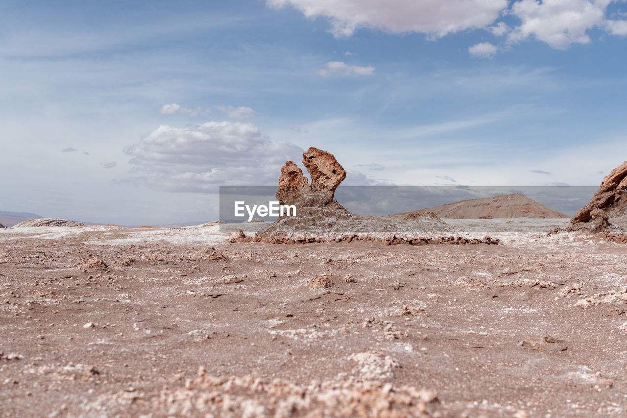 scenic view of desert against sky