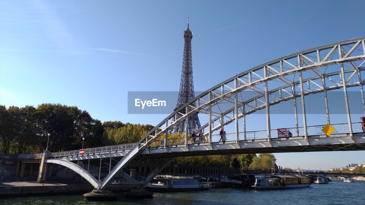 VIEW OF BRIDGE OVER RIVER