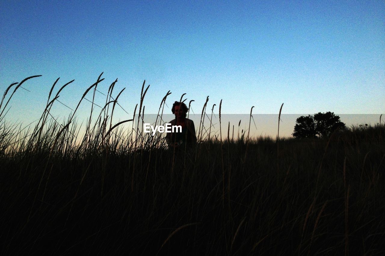 SCENIC VIEW OF LANDSCAPE AT SUNSET