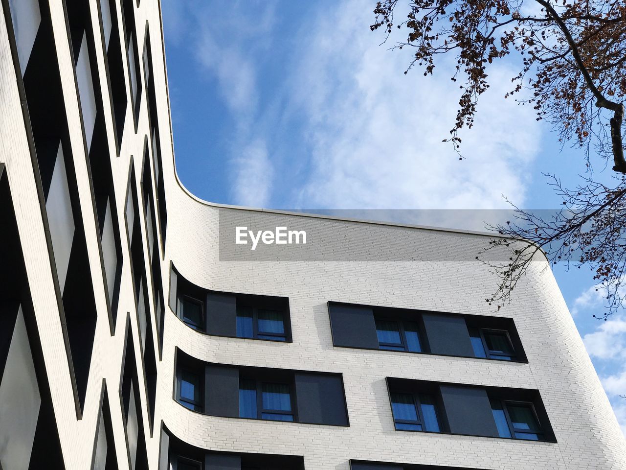 Low angle view of building against sky