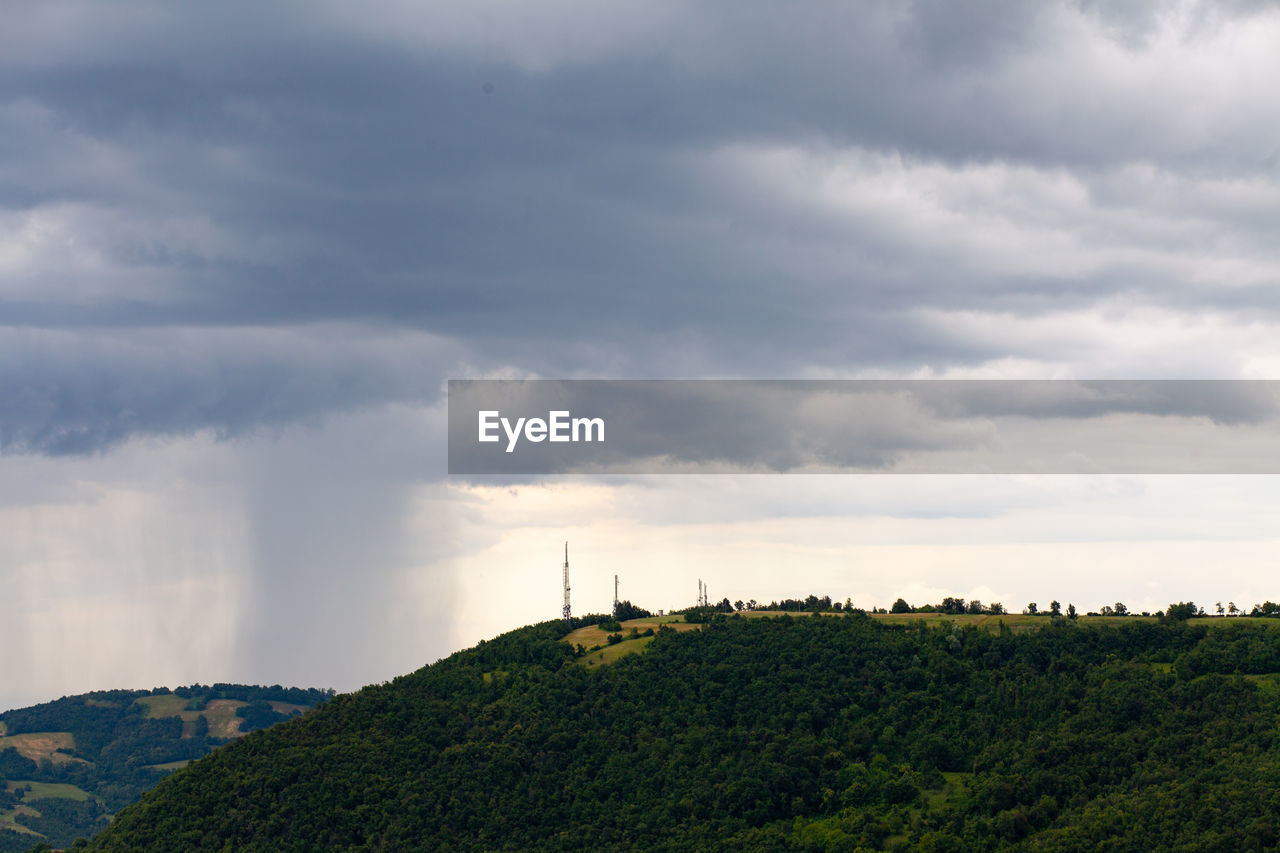 PANORAMIC SHOT OF LAND AGAINST SKY