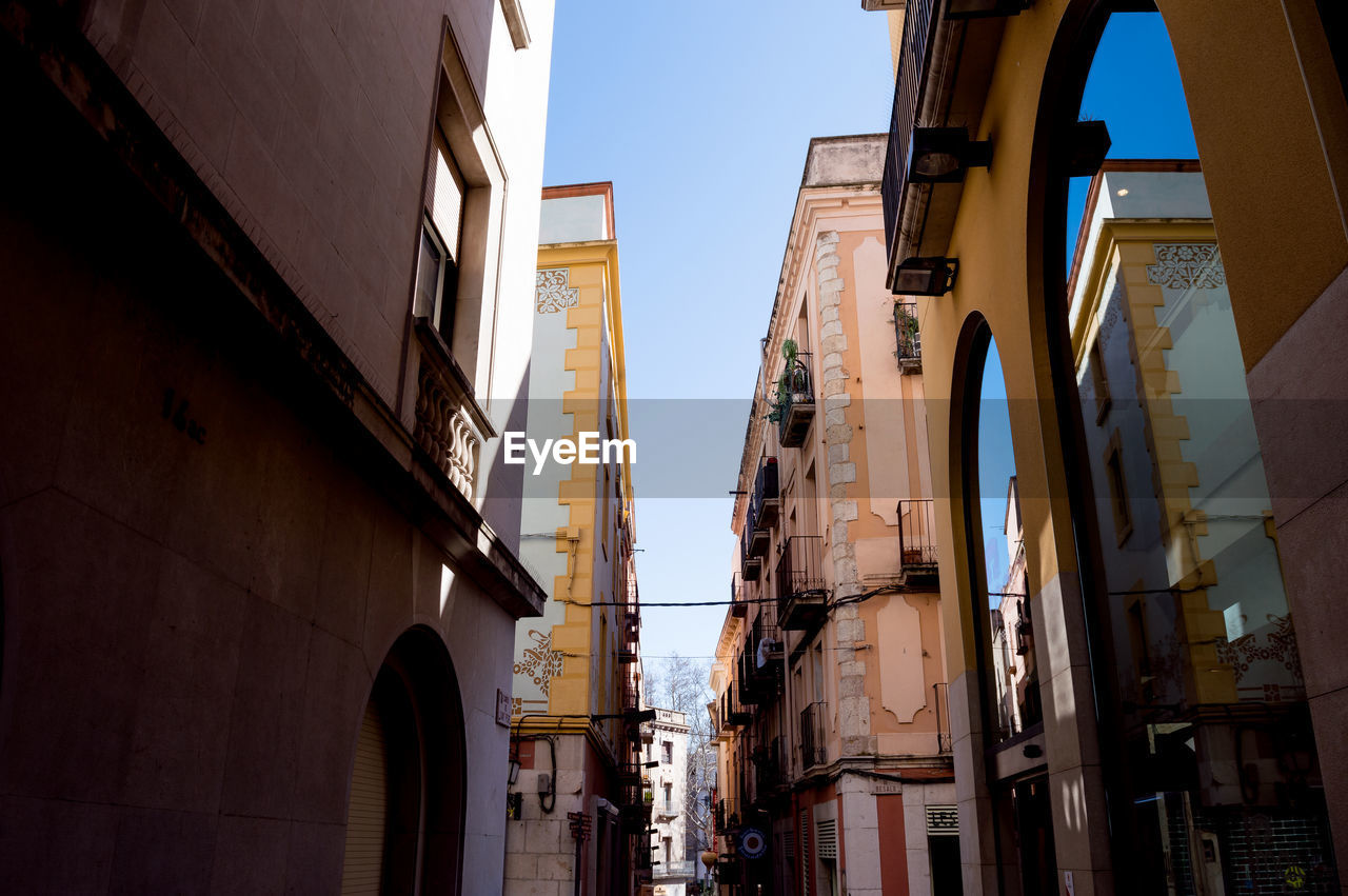 LOW ANGLE VIEW OF BUILDINGS