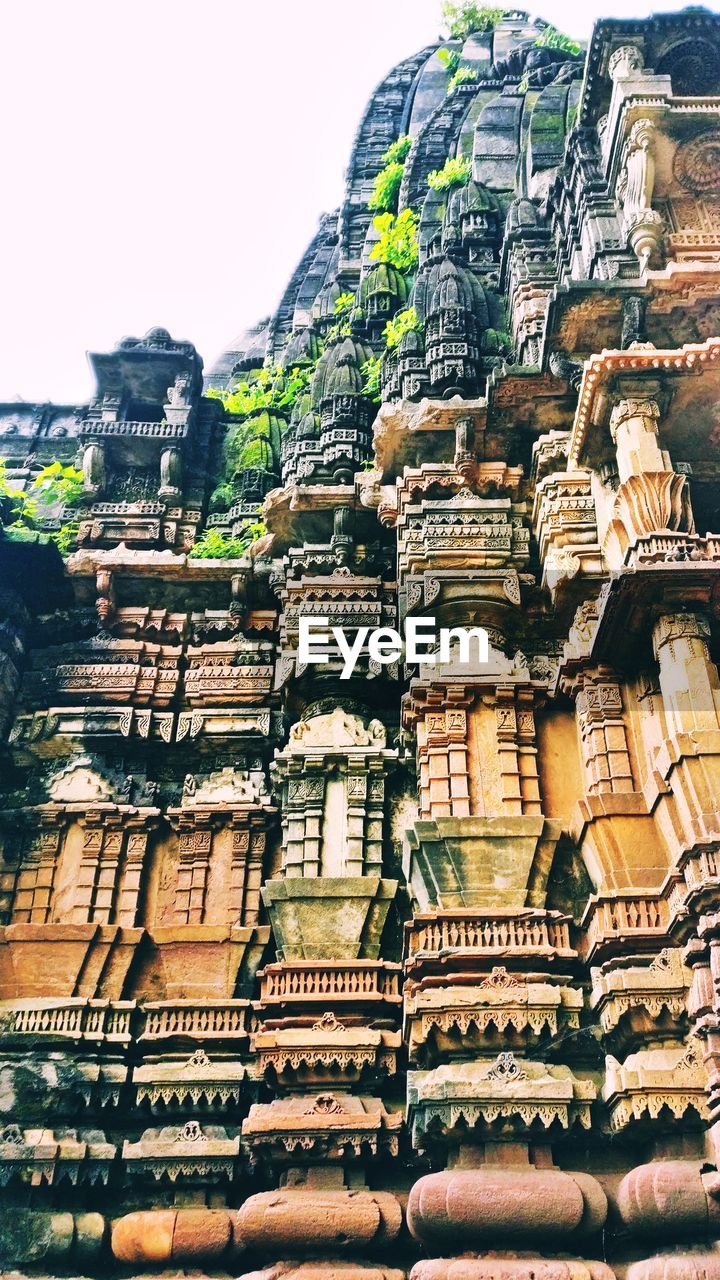 Low angle view of a temple